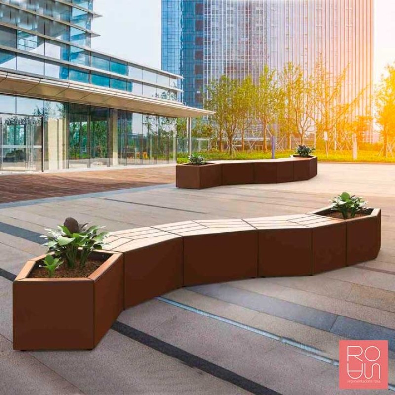 Jardinera metàl·lica Le Caire